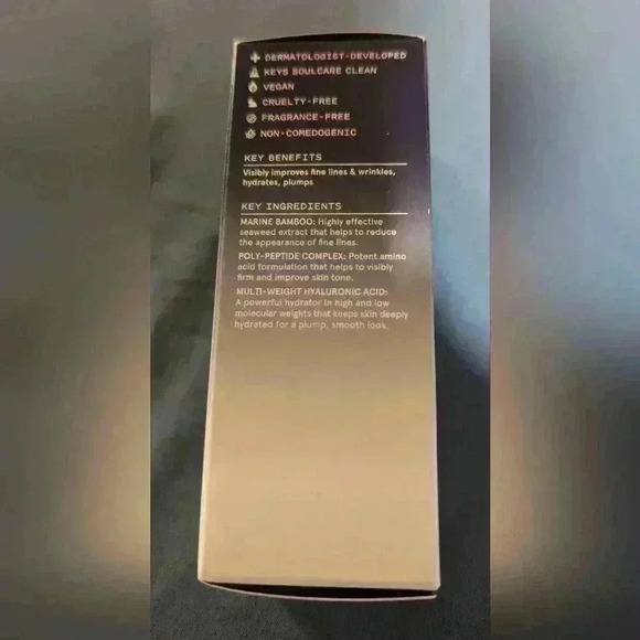 NIB Keys Soulcare Truly Becoming Multi Benefit Peptide Serum 1 Fl Oz - Picture 3 of 4